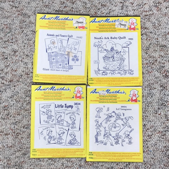 Lot of 22 Aunt Martha’s hot iron transfers - Picture 5 of 7